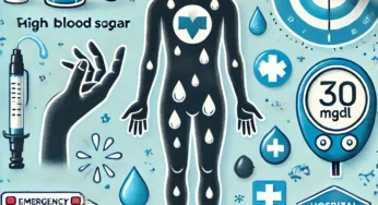 Is Blood Sugar Above 370 mg/dL Dangerous? High blood sugar emergency