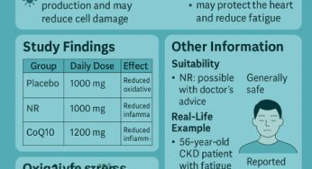 “Are There Supplements That Help the Kidneys?” – A Simple Guide to NR and CoQ10 for Chronic Kidney Disease