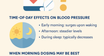 Should You Take Blood Pressure Medication in the Morning or at Night?