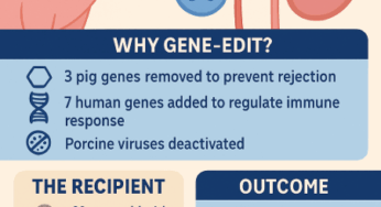 A Gene-Edited Pig Kidney in a Human — A Medical Miracle Becomes Reality